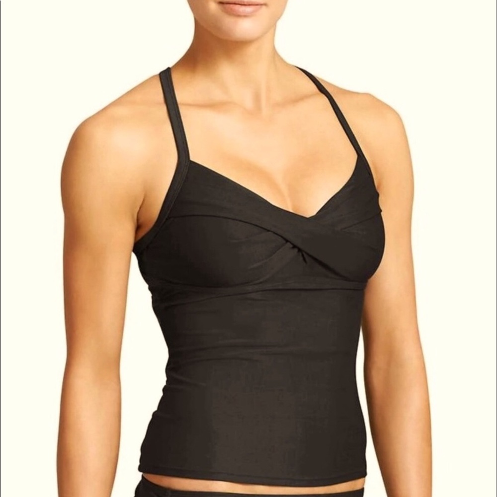 🔖Athleta/Swim top/XL Black